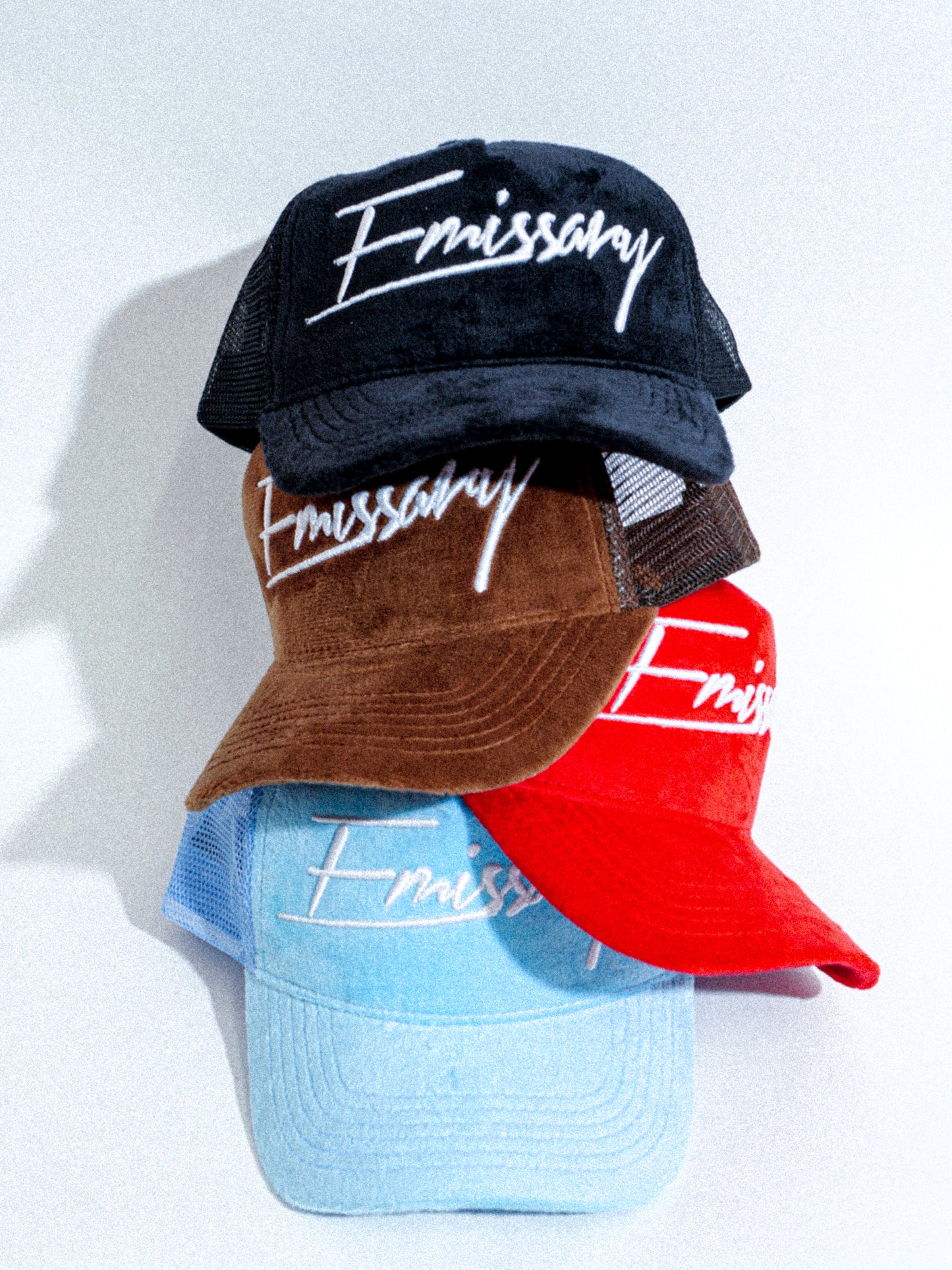 Emissary Suede Trucker Hat